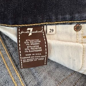 7 For All Mankind Bootcut Jeans size 29
